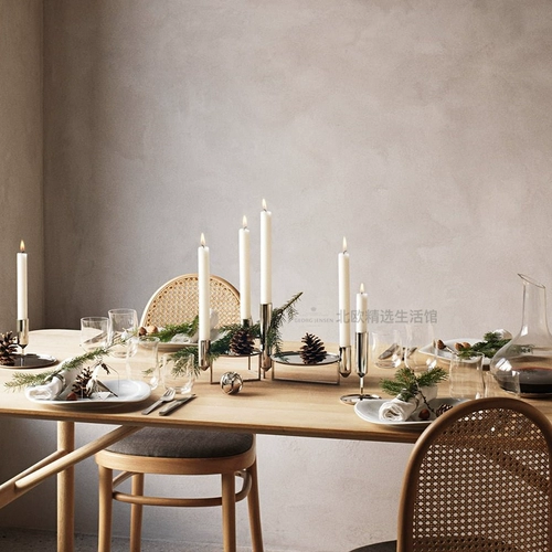 Spot Georg Jensen Denmark George Georgon нержавеющая сталь свеча.