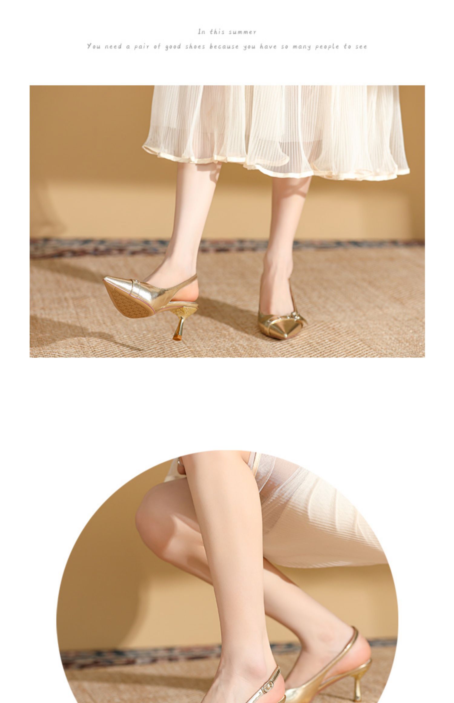 C9249 1380K GIÀY CAO GÓT NỮ RUOREAG SEXY GỢI CẢM SEXY GÓT NHỌN MÙA HÈ GIÀY DÉP NỮ G04 SẢN PHẨM MỚI