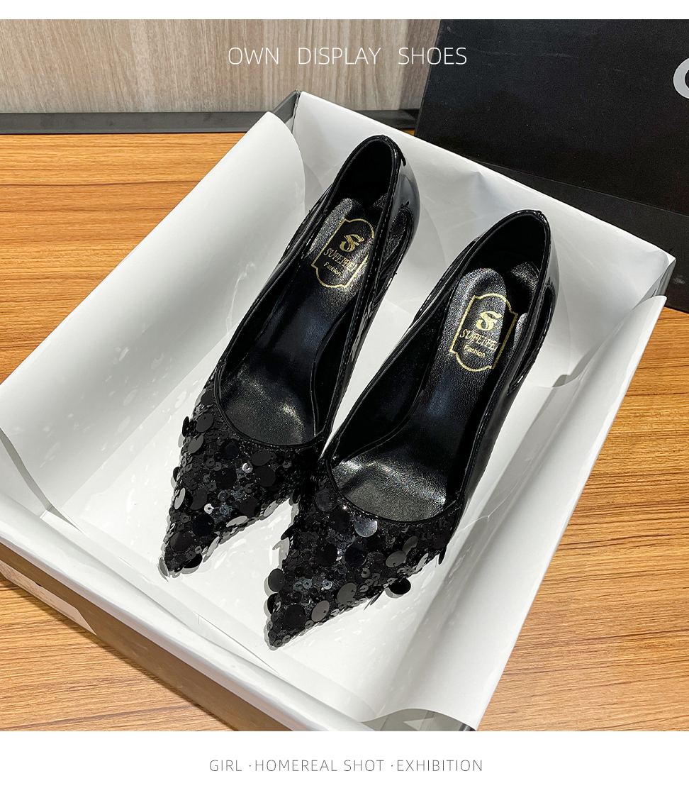 C9505 1380K GIÀY CAO GÓT NỮ RUOREAG SEXY GỢI CẢM SEXY MŨI NHỌN GÓT NHỌN MÙA HÈ GIÀY DÉP NỮ G04 SẢN PHẨM MỚI