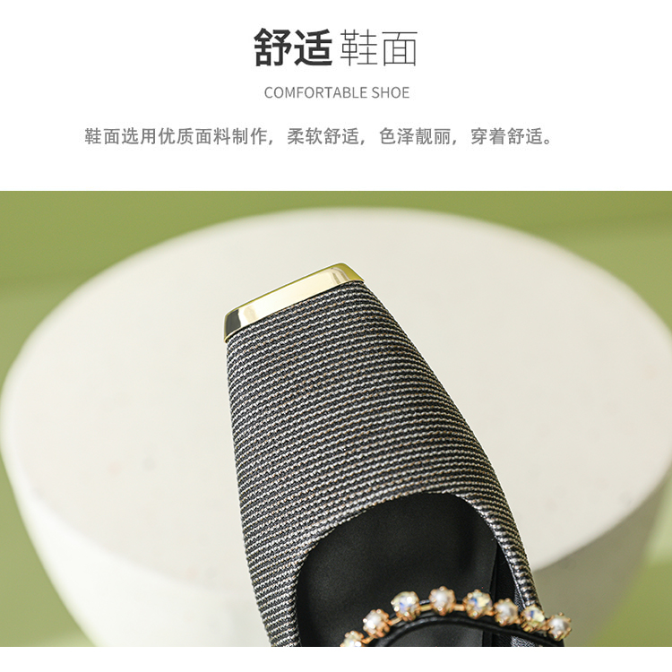 C9625 1420K GIÀY CAO GÓT NỮ RUOREAG GÓT VUÔNG GIÀY DÉP NỮ G04 SẢN PHẨM MỚI