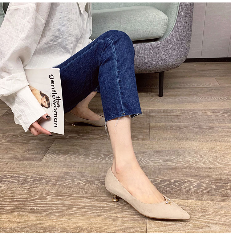 C9578 1280K GIÀY CAO GÓT NỮ RUOREAG GẮN ĐÁ MŨI NHỌN GÓT NHỌN GIÀY DÉP NỮ G04 SẢN PHẨM MỚI