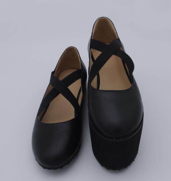 Set to be disabled shoes Lame Legs Shoes Disabled Shoes Length Leg High And Low Foot Correction Rehabilitation Shoes Correction Supplements High Shoes-Taobao