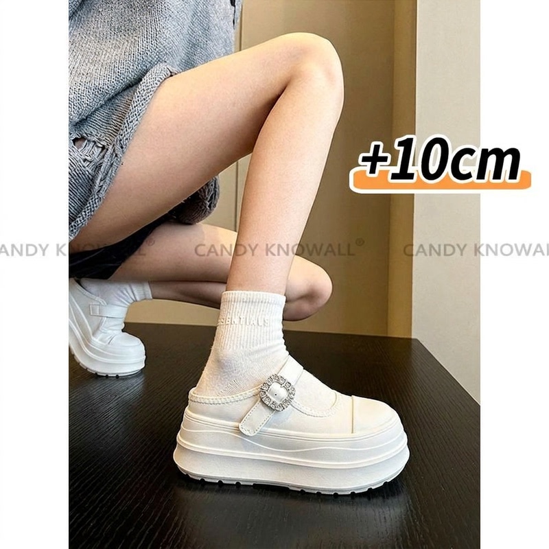 2026 Summer New Style Invisible Height-Increasing Women's Shoes 10cm Thick-Soled Slip-On Mules for Petite Women 2026 Summer New Style Invisible Height-Increasing Women's Shoes 10cm Thick-Soled Slip-On Mules for Petite Women