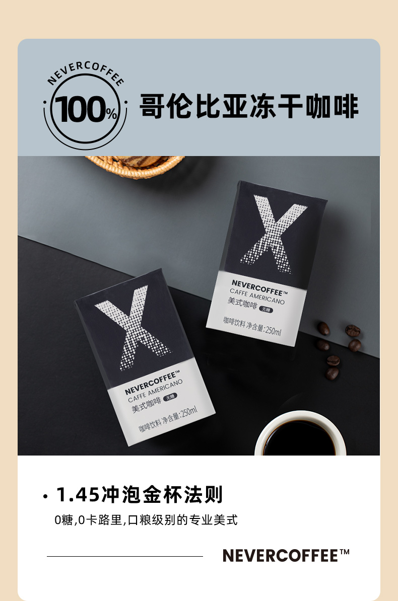 【Nevercoffee】10盒即饮咖啡