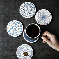Porcelain Wood Together Nordic Home Coffee Insulation Pan Pad Wok Cushion Bowl Cushion Cup Mat Individuality Waterproof Anti-Burn Cushion Dining Mat