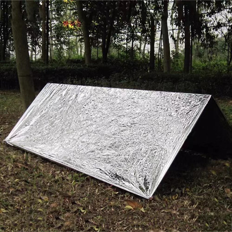 In Stock: Yy-1 Raincoat, Three-In-One Poncho, Outdoor Multifunctional Pvc Tactical Poncho, Small Canopy Tent