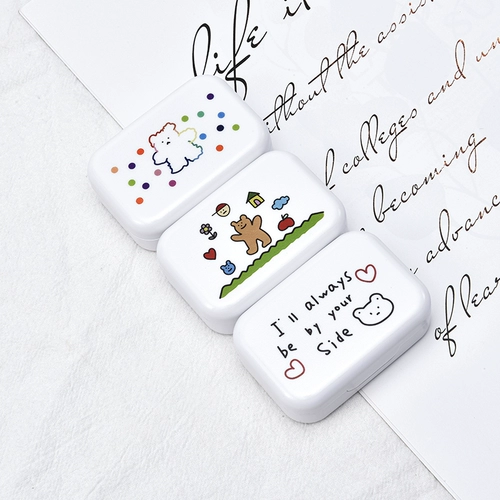 Невидимые брендовые свежие очки, портативная коробка для хранения, простой и элегантный дизайн