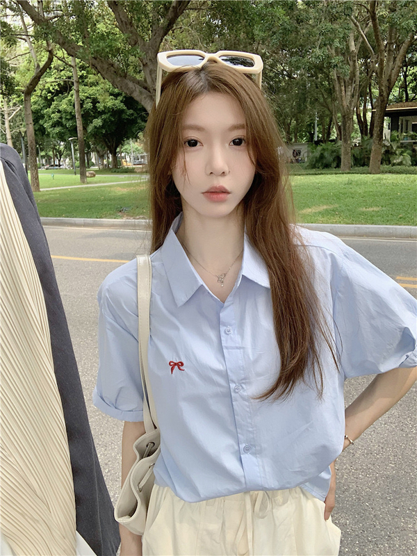 Youmier 1688 Shantou City Chaoyang District Gurao Youmier Knitwear Factory Embroidered Lace Short-Sleeve Shirt Youmier 1688 Shantou City Chaoyang District Gurao Youmier Knitwear Factory Embroidered Lace Short-Sleeve Shirt