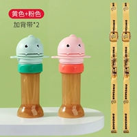 Зеленые розовые подтяжки