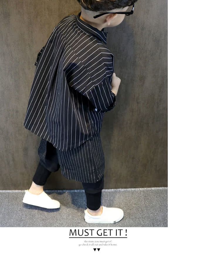 Chemise garcon à manche longue - Ref 2082475 Image 17