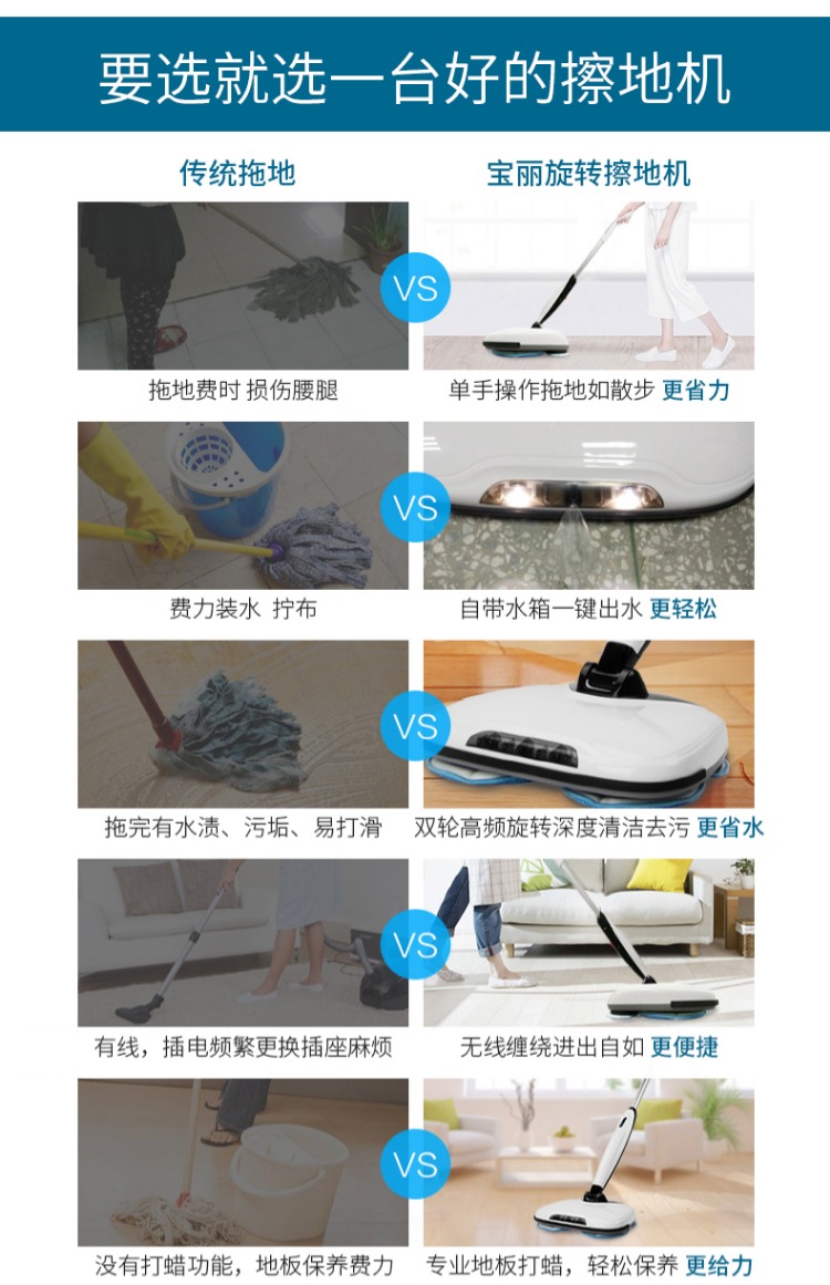 Không dây lau nhà điện lau nhà robot tự động lau máy quét nước máy tẩy lông không hơi nước robot lau nha