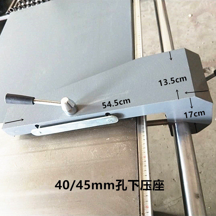 Woodworking push table saw Machine accessories Precision saw Auxiliary table positioning by mold base by mold column Matching ruler Edge ruler