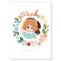 Clockwork Maru Original -(Week Life) Washi Sticker with Cutting Die