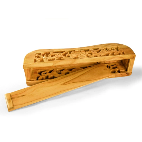 Подушка персикового дерева защищает шейную подушку позвоночника, чтобы помочь спать и ремонтировать шейный позвоночник Специальная домохозяйство с твердым древесином для взрослых одиночных подушек