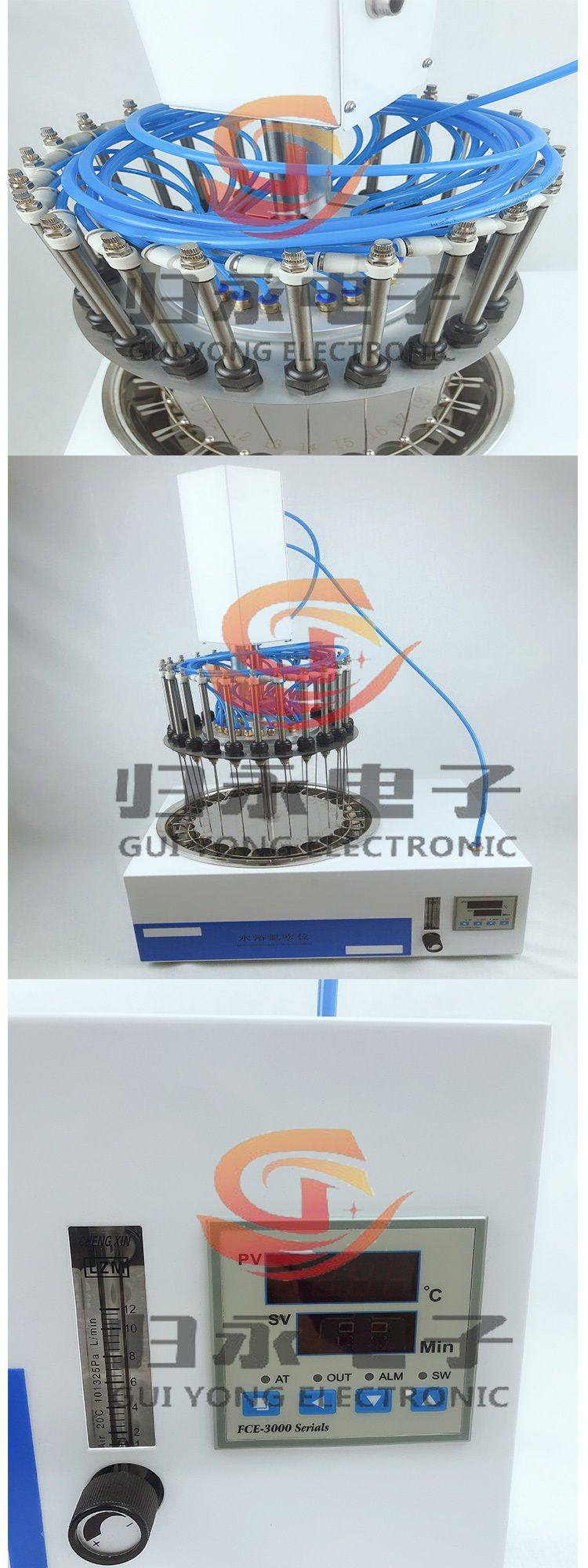 电动圆形水浴氮吹仪