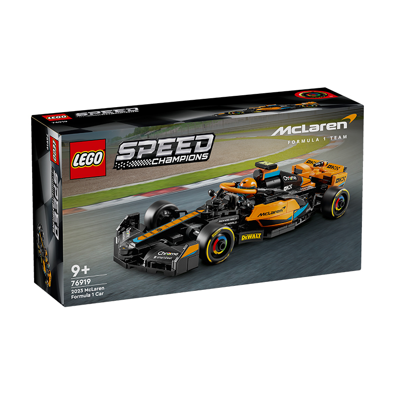 Lego Speed76919 Mclaren F1 Racing Car Kidsren's Educational Building Block Toy for Boys as a Gift