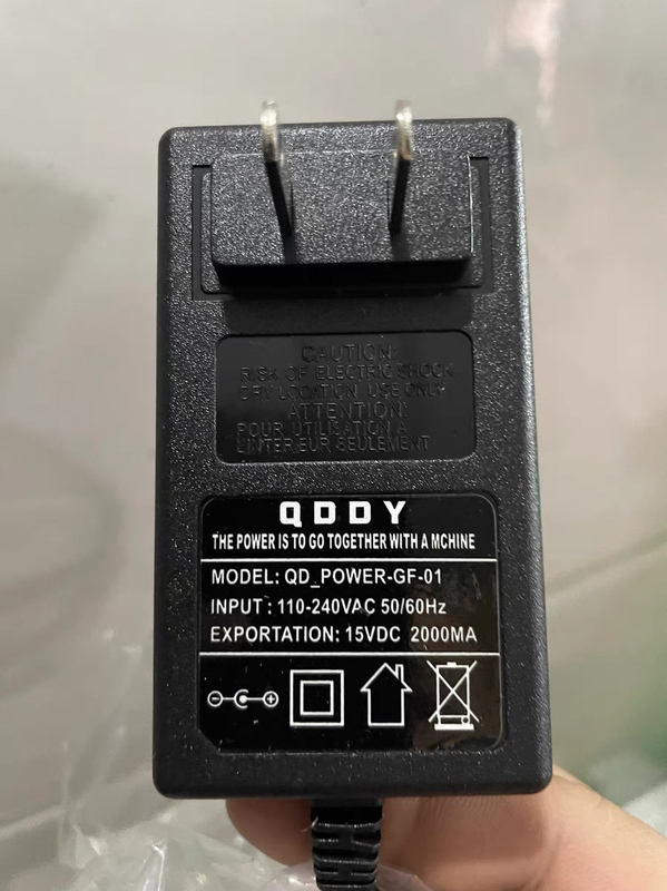 Qddy Square Dance Trolley Audio 15V 2~3A Power Adapter Qd-Power-Gf-01 Charger Cable