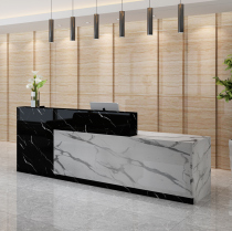 Cashier Bar counter Front desk desk Reception desk counter Clothing store Beauty salon Company store Small simple modern