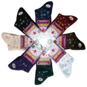 Chính hãng Ziyan vớ chống nứt nữ gót chân loại gót chân khô nứt chân nứt tất vớ cotton dày mùa thu và mùa đông