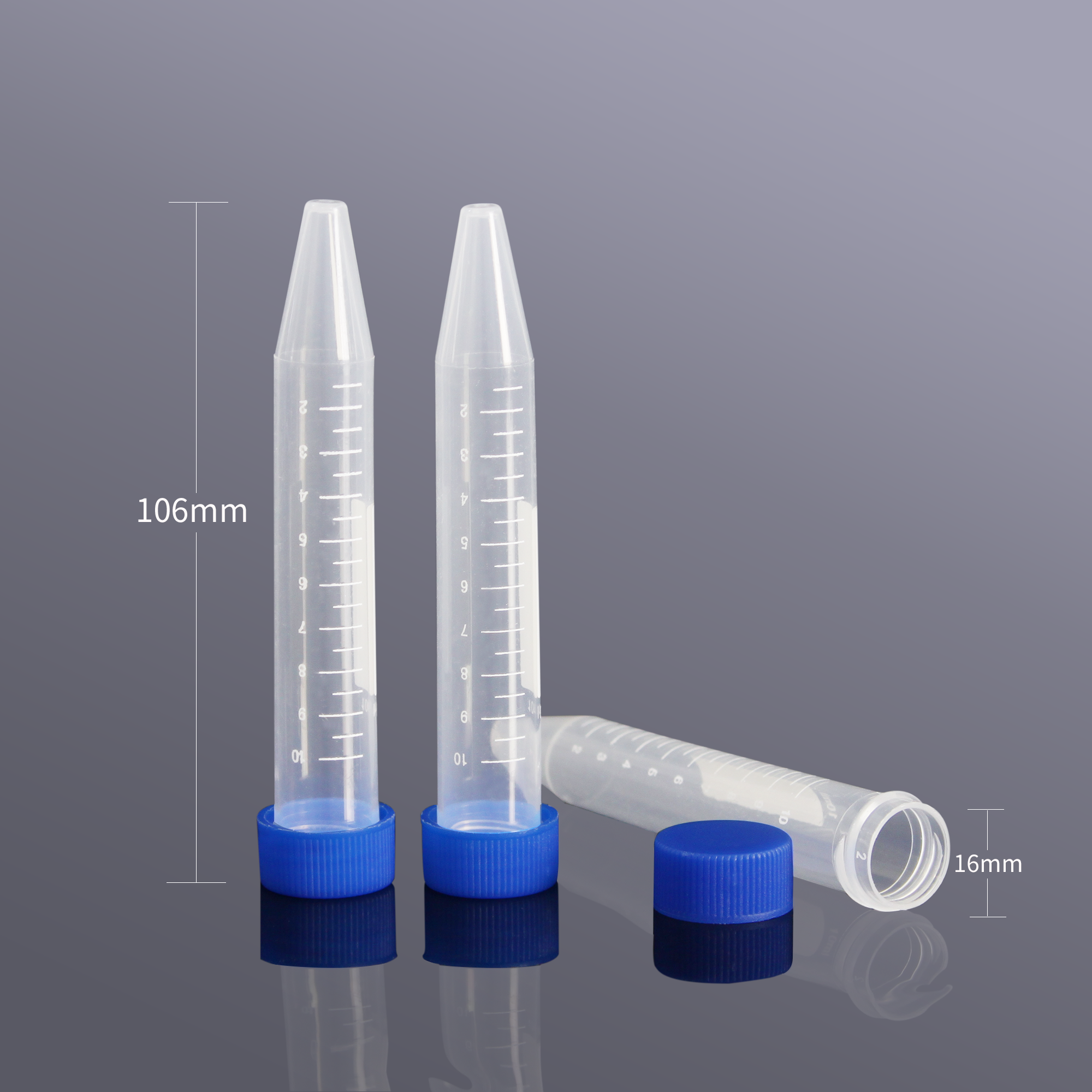 BS-100-MJ 10ml螺口尖底离心管 10ml塑料离心管Biosharp/白鲨
