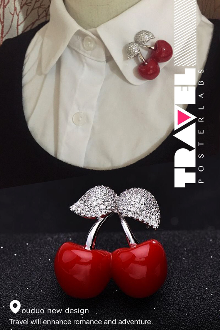 Broche Lovers en Zircon diamant - Ref 1174810 Image 18