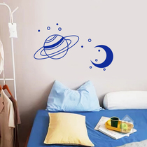 Nordic ins Wind minimalist Cartoon Wall Stickers Children Room bedroom Wall Wall Decoration Sticker eco-friendly waterproof glass sticker