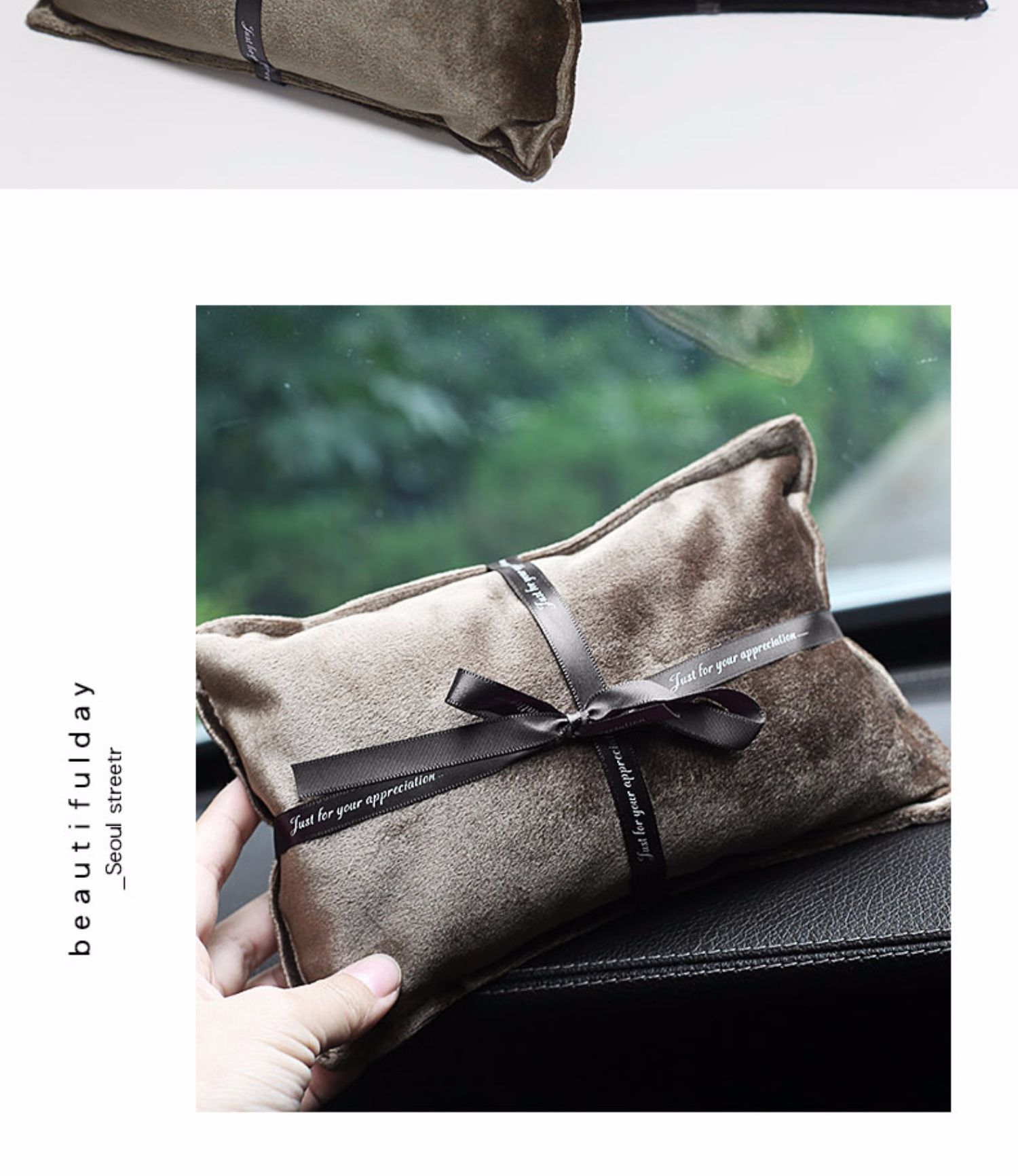 Thời trang cá tính vương miện lông tre gói than xe mới trang trí nội thất xe ô tô carbon gói trang trí xe - Ô tô nội thất Accesseries đồ chơi trang trí xe hơi