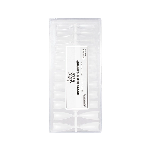 Ультратонкие матовые накладные ногти для маникюра для ногтей, французский стиль, не оставляет следов