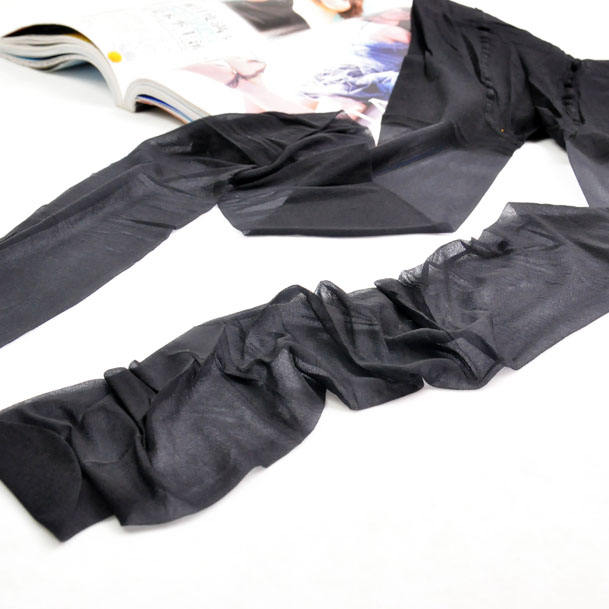Stockings chống móc mùa hè siêu mỏng bướm tập tin kích thước lớn quần lót màu đen chống dây tóc trong suốt màu sắc đáy vớ nữ tất trắng cao cổ