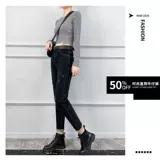 Весенние летние мягкие джинсы, штаны, по фигуре, высокая талия