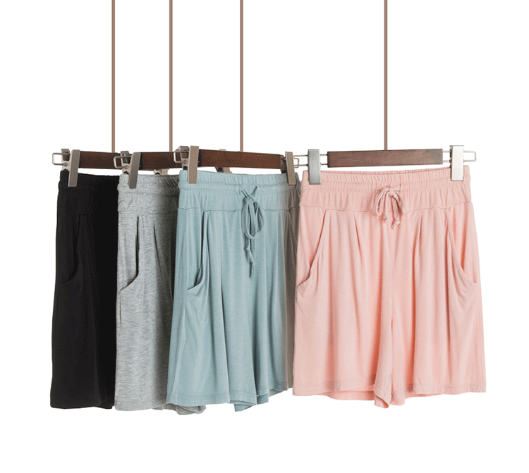 Modal Quần Pyjama Quần short nữ Kích thước lớn Quần rộng thoải mái Trang chủ Mùa hè Mỏng đa dạng Yoga Ba quần có thể được mặc - Quần tây quần cotton nam