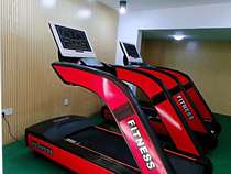 Langmai commercial large gym dedicated multi-function silent electric lifting running table sports indoor treadmill