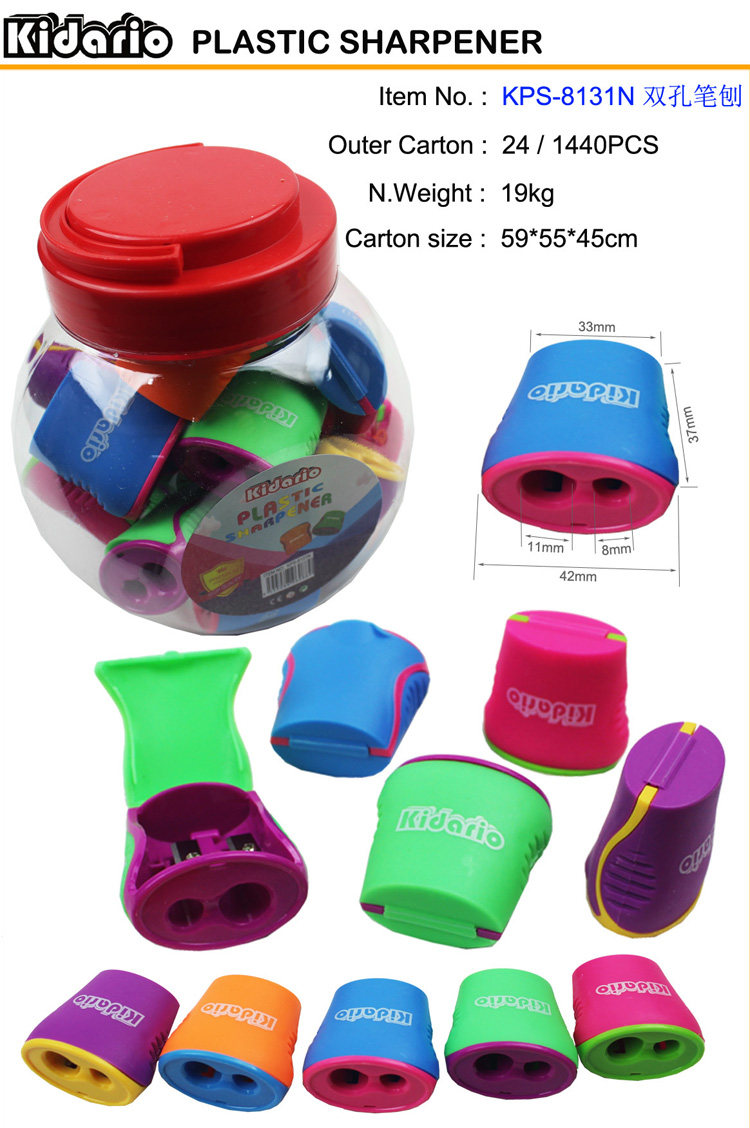 Pen Planing Plastic Pencil Sharpeners Manual Pencil Sharpeners Pencil Sharpeners Pencils Pencil Sharpeners Double Holes English Dress