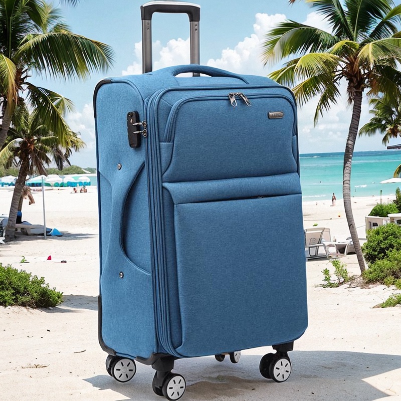 Large-Capacity Suitcase Oxford Trolley Case for Traveling Abroad 30inch Suitcase for Men and Women 28inch Extra-Large Password Lock Suitcase for Students