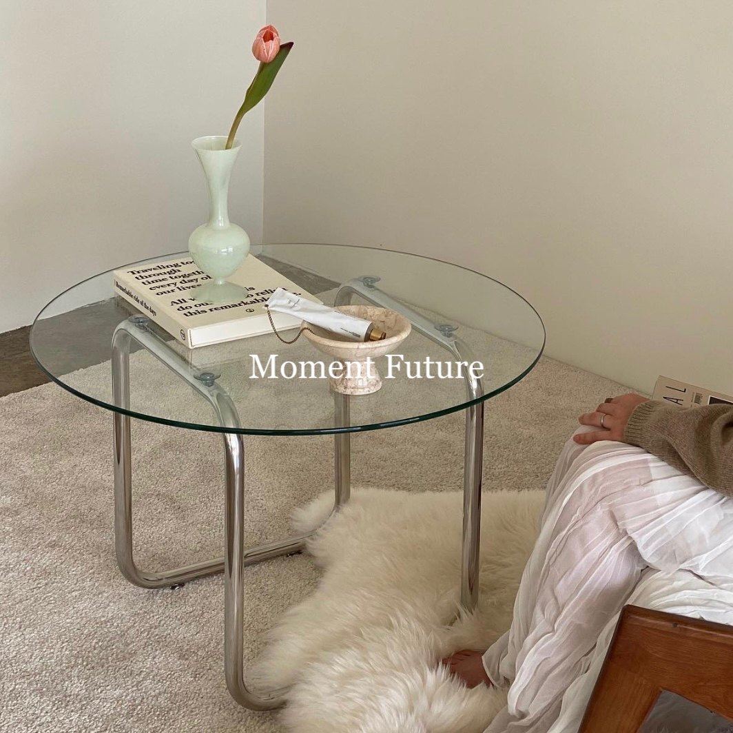 Moment Future Modern Glass Tea Coverage in Household Blogger Household Round Tea Table