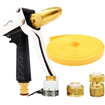  Zhitong high-pressure car wash water gun Household scouring car tools Water grab nozzle set Watering artifact water pipe hose