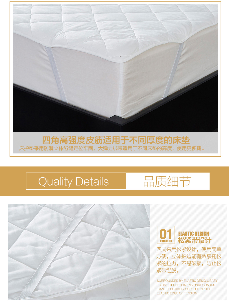 Dream Jie nhà dệt đơn đệm đôi phong cách Nhật Bản nệm bảo vệ đơn giản mat mat nệm sinh viên bảo vệ ký túc xá mat - Nệm ga nệm