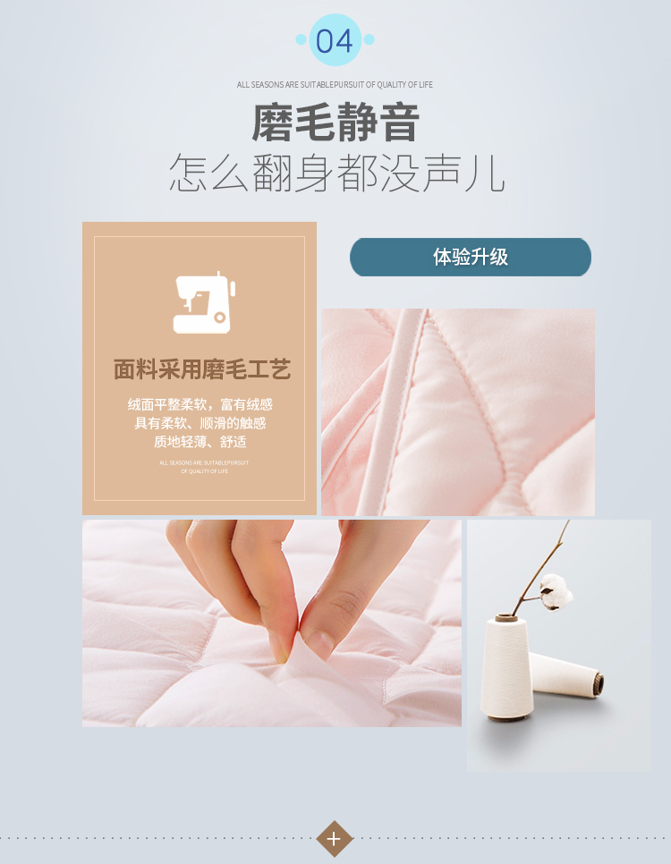 Ký túc xá Meng Jie dày nệm mút trải giường đơn học sinh nhíp 1,2 m 1,5 m đôi hộ gia đình bảo vệ - Nệm đệm xốp