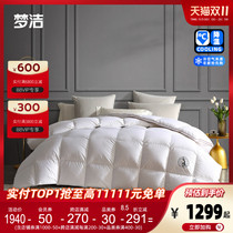 Mengjie home textile warm four seasons duvet 80 cotton 95% white goose down winter thickened spring and autumn quilt