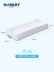 Mengjie Baby Children’s Pillow Double Memory Foam Pillow Gối chống ve Gối kháng khuẩn Gối thấp Cột sống cổ đơn Nam và Nữ Học sinh - Gối Gối