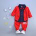 2019 trai mới Childrens New Suit Mens ăn mặc Top model mùa xuân giản dị vừa trẻ em cậu bé mùa xuân. 