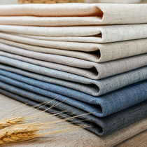 Chinese plain seamless whole linen wall cloth Simple modern living room bedroom solid color hotel home improvement wall cloth thickened