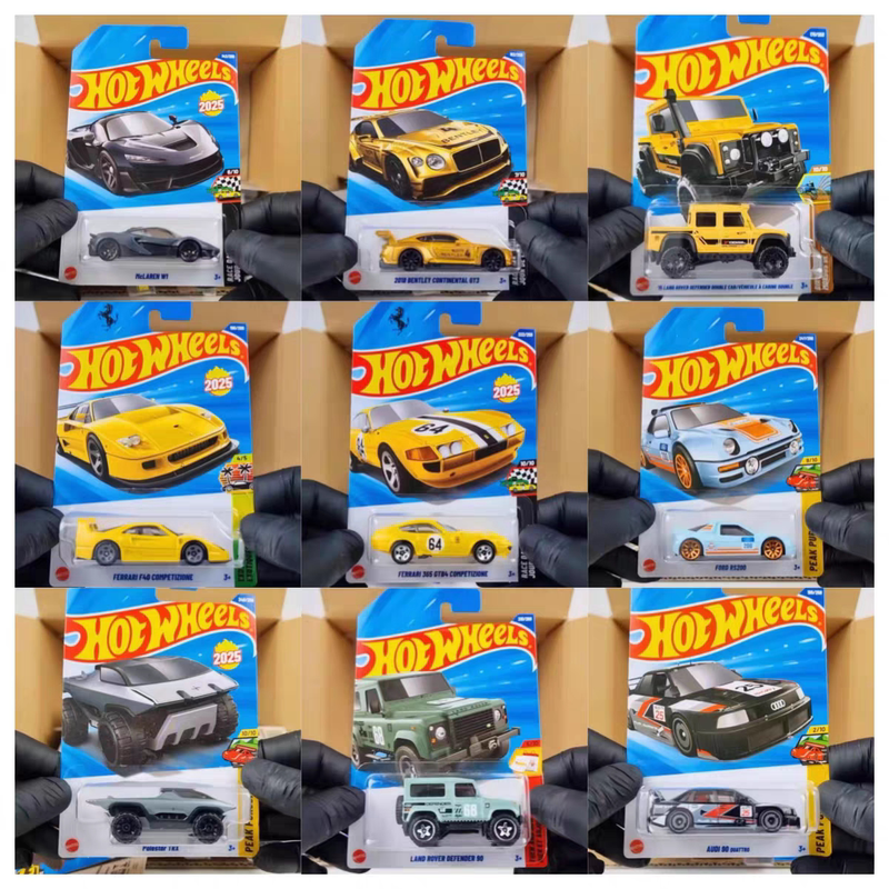 Hot Wheels Car 25Q Ferrari F40 Mclaren Bentley Ford Rs2000 Alloy Car Model Hot Wheels