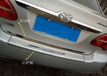 03-14 Toyota Corolla back box rear bumper pedal Corolla EX stainless steel tailgate decoration protection modification