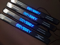 09-13 Odyssey modified LED lighted welcome pedal stainless steel door pedal luminous threshold bar