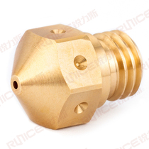 3D printer accessories Mk10 brass nozzle extrusion head full metal tip 4 0 consumables multi-size