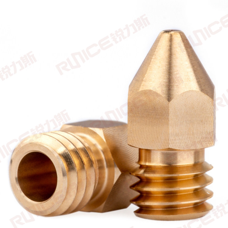 3D printer accessories Zortrax extruder nozzle Brass nozzle diameter 0 4 1 75mm Supplies