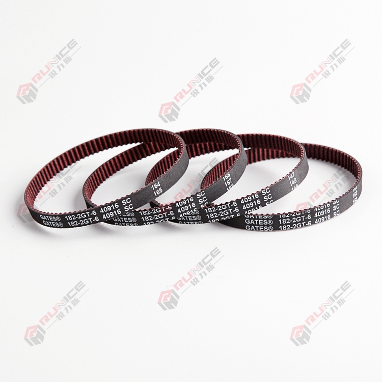 GATES 188-2GT-6RF High precision low dust timing belt 3D printer special belt