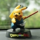 Pikachu trang trí ô tô hoạt hình sáng tạo hoạt hình khung xe búp bê chạy bằng tay bảng điều khiển trung tâm phụ kiện ô tô trang trí - Vòng đeo tay Clasp