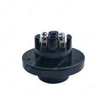 IMPA793510 lamps accessories 5 gold tools electric wood material round lamp sitting boat with lamp holder GE-26